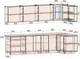 Миниатюра изображения товара Кухонный гарнитур Interline Мила Матте 1.5x3.0 А правая (белый/белый/опал светлый)