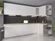 Миниатюра изображения товара Кухонный гарнитур Interline Мила Матте 1.5x3.0 А правая (белый/белый/опал светлый)