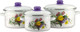 Миниатюра изображения товара Набор кастрюль Эмаль Крокусы 2-3127/4М