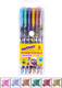 Миниатюра изображения товара Набор гелевых ручек Юнландия Металлик / 142801 (6шт)