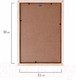 Миниатюра изображения товара Рамка Staff 21x30 / 390716 (темно-коричневый)