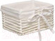 Миниатюра изображения товара Корзина Handy Home Paper 210x160x120 / LIS-41S (белый)