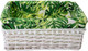Миниатюра изображения товара Корзина Natural House Tropics 400x310x170 / EW-82 M (белый)