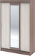 Миниатюра изображения товара Шкаф-купе Стендмебель Басса ШКК-551 (ясень шимо светлый/ясень шимо темный)