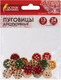 Миниатюра изображения товара Набор пуговиц Остров Сокровищ Горошек / 661414 (24шт)