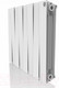 Миниатюра изображения товара Радиатор биметаллический Royal Thermo PianoForte 500 Bianco Traffico (6 секций, с монтажным комплектом и угловыми кранами)