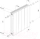 Миниатюра изображения товара Радиатор биметаллический Royal Thermo PianoForte 500 Bianco Traffico (6 секций, с монтажным комплектом и угловыми кранами)