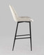 Миниатюра изображения товара Стул барный Stool Group Флекс / AV 405-N02-08(B) (велюр бежевый)