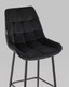 Миниатюра изображения товара Стул барный Stool Group Флекс / AV 405-N28-08(B) (велюр черный)