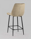 Миниатюра изображения товара Стул барный Stool Group Флекс / AV 405-N07-08(PP) (велюр капучино)