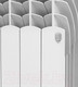 Миниатюра изображения товара Радиатор биметаллический Royal Thermo Revolution Bimetall 500 (8 секций, с монтажным комплектом и угловыми кранами)