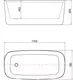 Миниатюра изображения товара Ванна акриловая Allen Brau Infinity 3 2.21003.21 / 259599 (170х78)