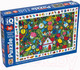 Миниатюра изображения товара Пазл Айрис-пресс IQ с развивающей игрой. Домик в цветах / 9785811272204 (96эл)
