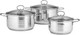 Миниатюра изображения товара Набор кастрюль Lara LR02-80
