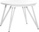 Миниатюра изображения товара Обеденный стол Millwood Женева 3 Л раздвижной D100-140x100x76 (белый/металл белый)