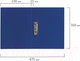 Миниатюра изображения товара Папка для бумаг Staff 229232 (синий)