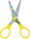 Миниатюра изображения товара Ножницы канцелярские Brauberg Kid Series Жирафы / 232269 (желтый)