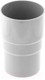 Миниатюра изображения товара Муфта водосточная Технониколь ПВХ 359446 (белый)