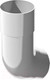 Миниатюра изображения товара Колено трубы водосточной Технониколь ПВХ 135 градусов / 359448 (белый)