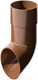 Миниатюра изображения товара Слив трубы водосточной Технониколь ПВХ 359458 (коричневый)