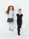 Миниатюра изображения товара Джемпер детский Amarobaby Pure Love School / AB-OD21-PLS2102/11-128 (серый, р. 128)