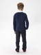 Миниатюра изображения товара Джемпер детский Amarobaby Pure Love School / AB-OD21-PLS2101/20-122 (синий, р. 122)