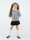 Миниатюра изображения товара Кофта детская Amarobaby Pure Love School / AB-OD21-PLS2002/11-128 (серый, р. 128)