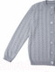 Миниатюра изображения товара Кофта детская Amarobaby Pure Love School / AB-OD21-PLS2002/11-128 (серый, р. 128)
