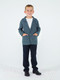 Миниатюра изображения товара Жакет детский Amarobaby Pure Love School / AB-OD21-PLS2001/11-134 (серый, р-р 128-134)