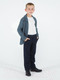 Миниатюра изображения товара Жакет детский Amarobaby Pure Love School / AB-OD21-PLS2001/11-134 (серый, р-р 128-134)