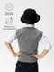 Миниатюра изображения товара Жилет детский Amarobaby Pure Love School / AB-OD21-PLS1001/11-140 (серый, р. 140)