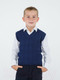Миниатюра изображения товара Жилет детский Amarobaby Pure Love School / AB-OD21-PLS1001/20-128 (синий, р. 128)