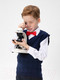Миниатюра изображения товара Жилет детский Amarobaby Pure Love School / AB-OD21-PLS1001/20-128 (синий, р. 128)