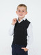Миниатюра изображения товара Жилет детский Amarobaby Pure Love School / AB-OD21-PLS1001/09-122 (черный, р. 122)