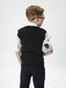 Миниатюра изображения товара Жилет детский Amarobaby Pure Love School / AB-OD21-PLS1001/09-122 (черный, р. 122)