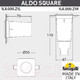 Светильник уличный Fumagalli Aldo 1L4.000.000.LXZ1L — фото 5