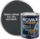 Миниатюра изображения товара Грунт-эмаль Novax По ржавчине 3 в 1 RAL 7016 (2.8кг, темно-серый матовый)
