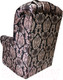 Миниатюра изображения товара Кресло мягкое Асмана Анна-1 (велюр вензель)
