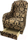 Миниатюра изображения товара Кресло мягкое Асмана Дачник-1 (велюр вензель)