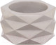 Миниатюра изображения товара Кашпо Вещицы Геометрия / Kras19 (150мл, серый)
