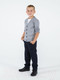 Миниатюра изображения товара Кардиган детский Amarobaby Pure Love School / AB-OD21-PLS1901/11-128 (серый, р. 128)