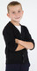 Миниатюра изображения товара Кардиган детский Amarobaby Pure Love School / AB-OD21-PLS1901/09-128 (черный, р. 128)