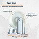 Миниатюра изображения товара Опора колесная для тележки складской RAD NYF 200 / 71037243