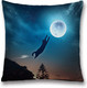 Миниатюра изображения товара Наволочка декоративная JoyArty Кот прыгает на луну / sl_25245