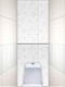 Миниатюра изображения товара Экран-дверка Comfort Alumin Group Хлопковый мрамор 0.73x2м