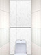 Миниатюра изображения товара Экран-дверка Comfort Alumin Group Хлопковый мрамор 0.83x2м