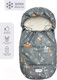 Миниатюра изображения товара Конверт детский Amarobaby Snowy Baby Горы / AMARO-6102-GR (серый)