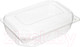 Миниатюра изображения товара Набор одноразовых контейнеров Gecko УК37Р 700мл (210шт, прозрачный)
