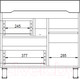 Миниатюра изображения товара Тумба под умывальник СанитаМебель Сизаль 64.800
