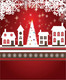 Миниатюра изображения товара Скатерть JoyArty Рождественский город / tc_19380 (120x145)